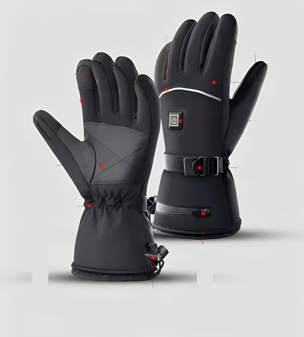 [Hometech] Motorcycle Gloves with Electric Heating Function