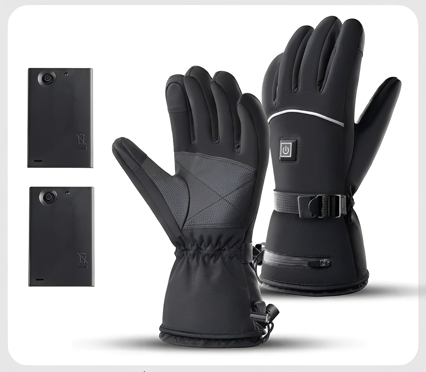[Hometech] Motorcycle Gloves with Electric Heating Function