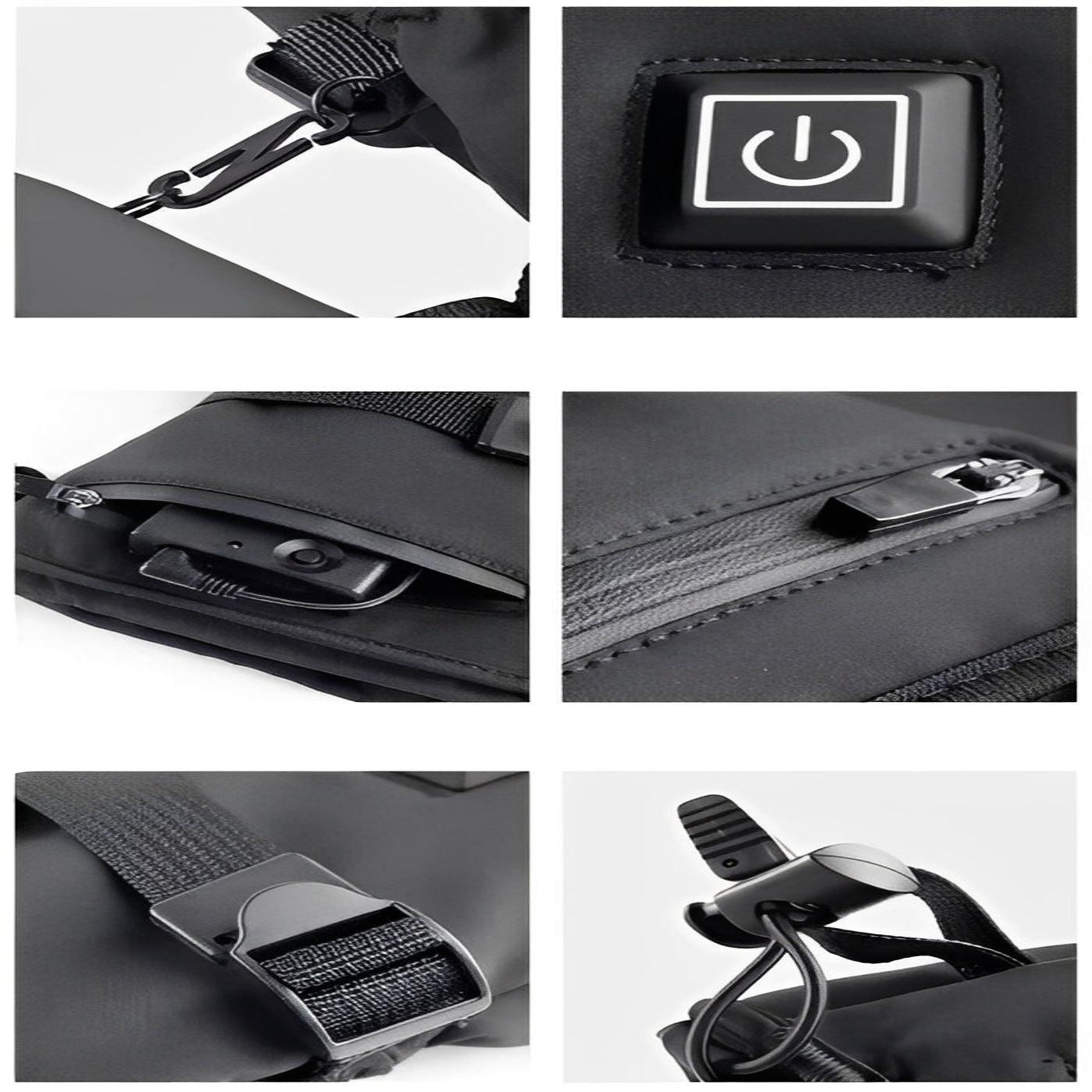 [Hometech] Motorcycle Gloves with Electric Heating Function