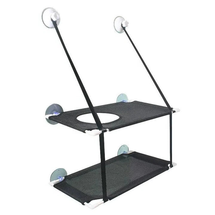 [Hometech] Window Perch Hammock for Cats with Suction Mount