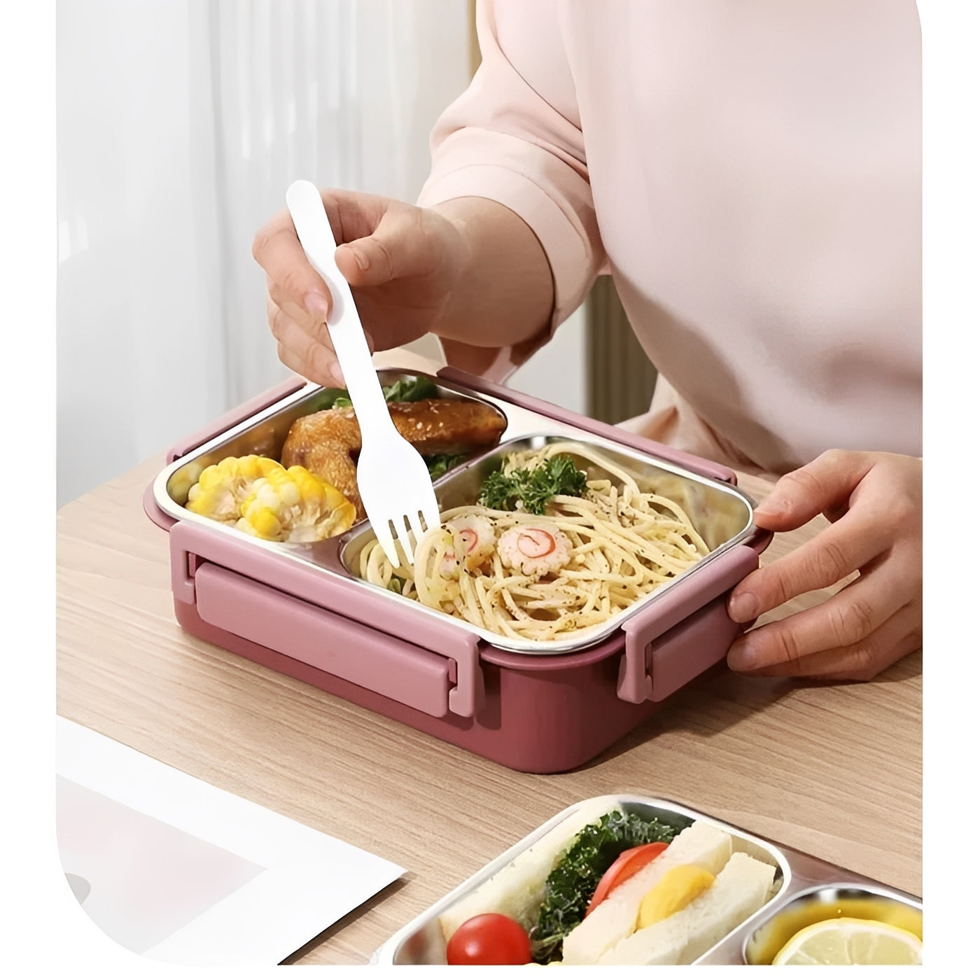[Hometech] Insulated Food Container with Vacuum Seal for Hot Meals