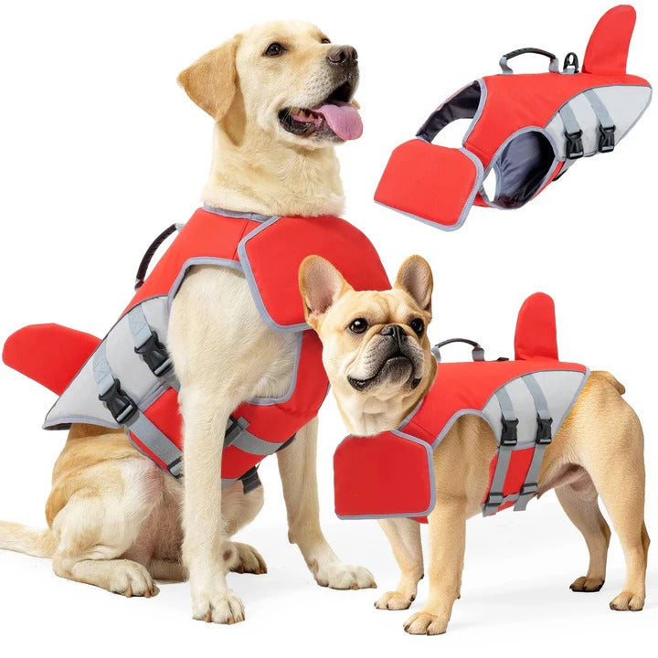 [Hometech] Floating Life Jacket for Dogs with Buoyancy Support