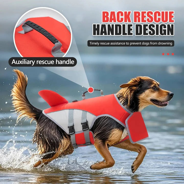 [Hometech] Floating Life Jacket for Dogs with Buoyancy Support