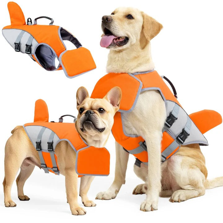 [Hometech] Floating Life Jacket for Dogs with Buoyancy Support