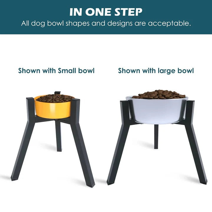 [Hometech] Raised Dog Bowl Stand with Elevated Design