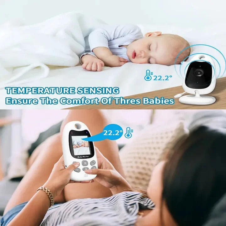 [Hometech] Portable Baby Monitor with Night Vision Camera and Two Way Audio