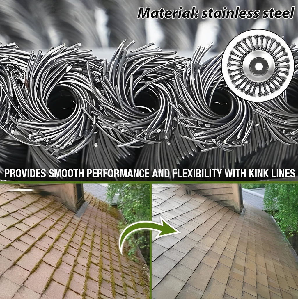 [Hometech] Weed Brush and Trimmer with Carbon Steel Blade