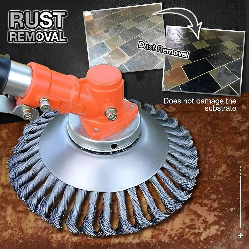 [Hometech] Weed Brush and Trimmer with Carbon Steel Blade