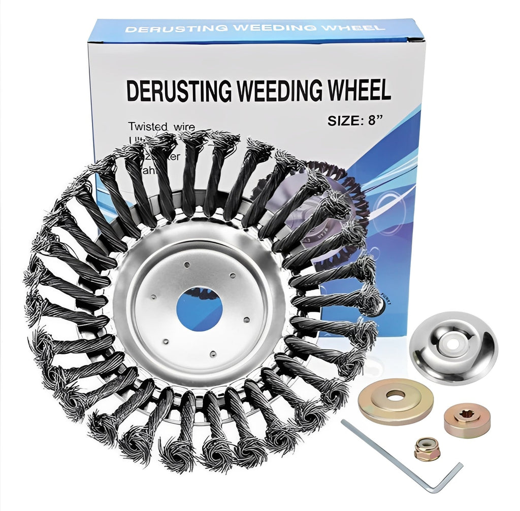 [Hometech] Weed Brush and Trimmer with Carbon Steel Blade