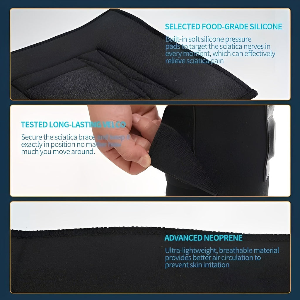 [Hometech] Sciatic Wrap with Adjustable Compression Straps