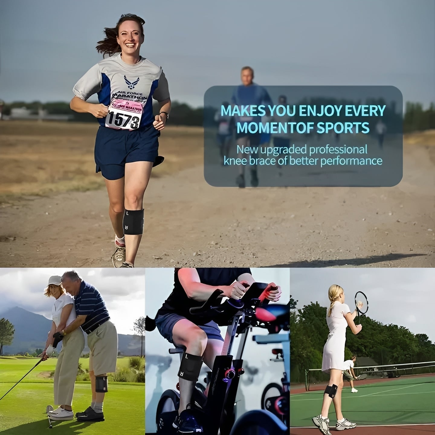 [Hometech] Sciatic Wrap with Adjustable Compression Straps