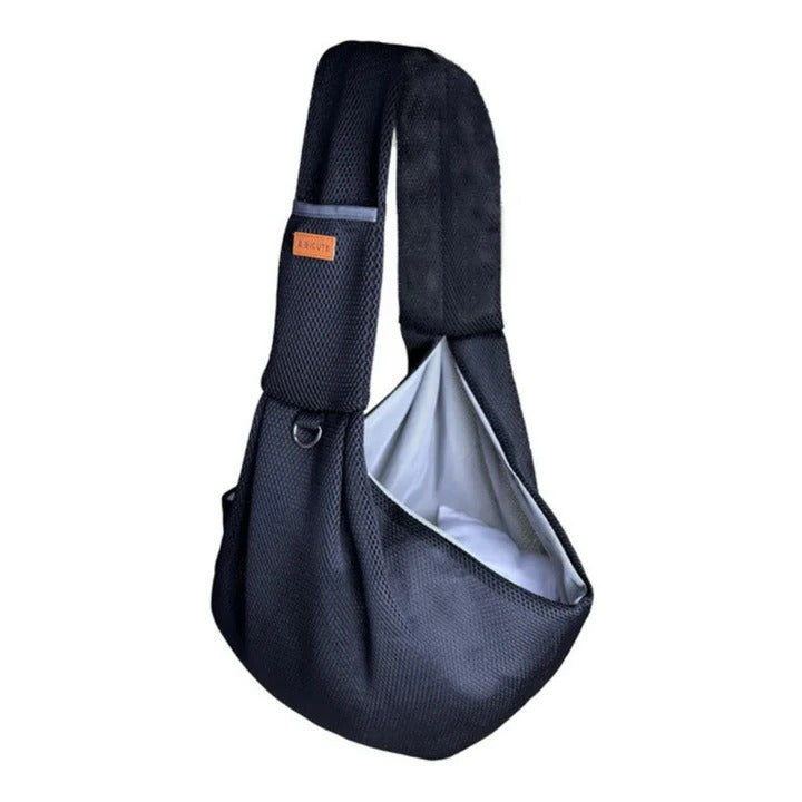 [Hometech] Mesh Crossbody Dog Carrier Sling with Padded Strap