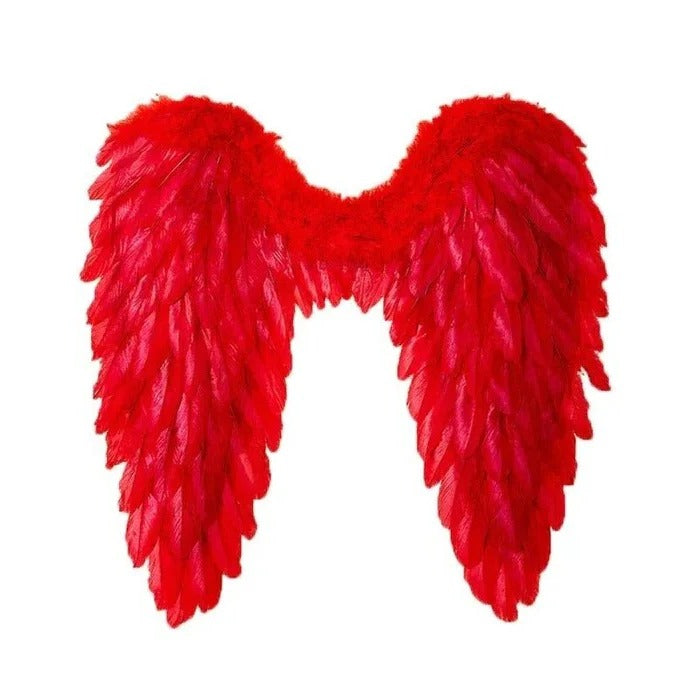 [Hometech] Angel Wings Costume with Realistic Feather Design