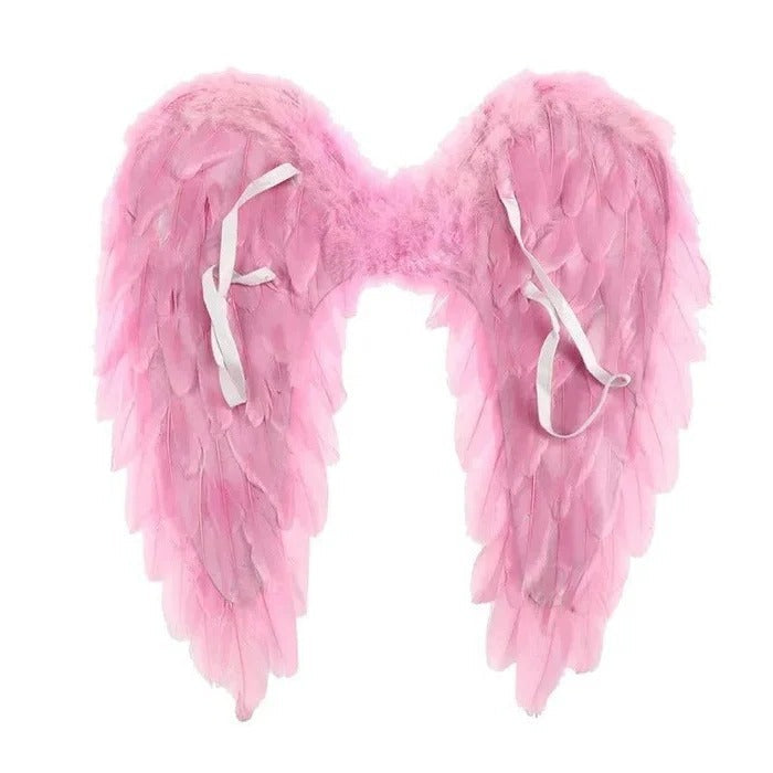 [Hometech] Angel Wings Costume with Realistic Feather Design