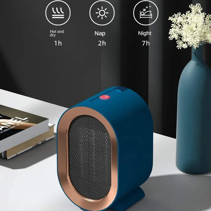 [Hometech] Compact Electric Space Heater with Energy Saving Mode