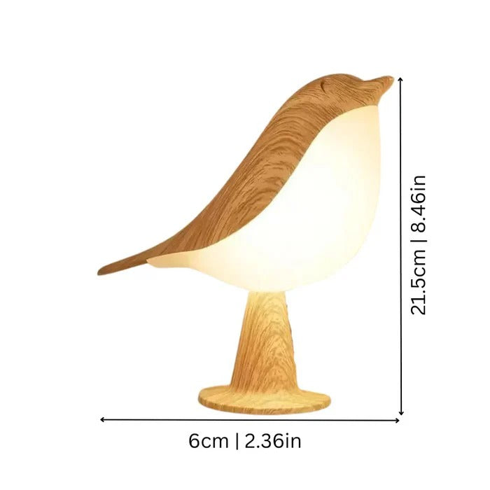 [Hometech] Bird Shaped Table Lamp with Color Changing Design