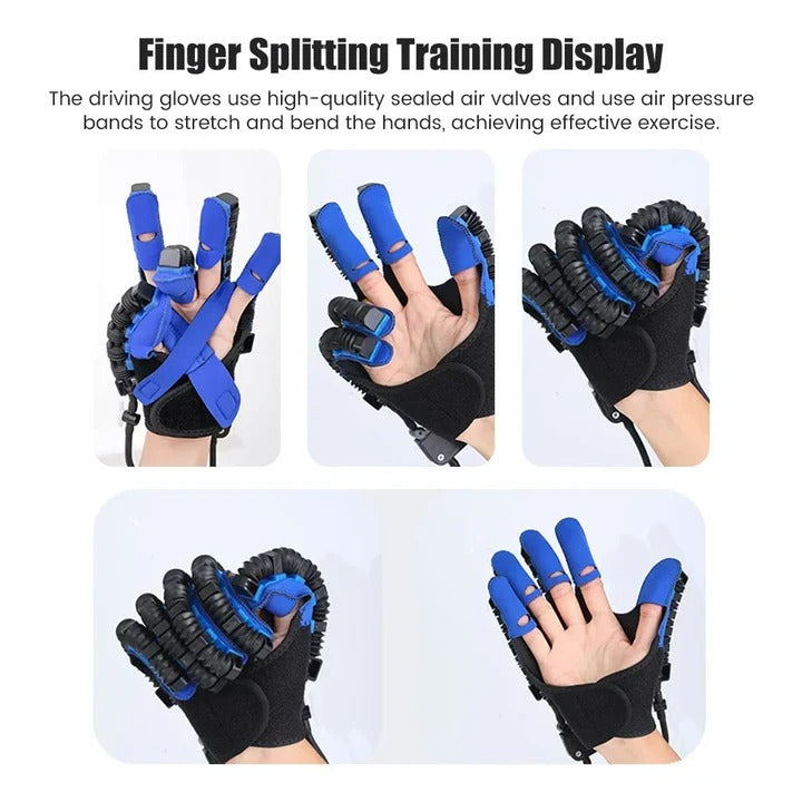 [Hometech] Pneumatic Hand Rehabilitation Glove, Finger Mobility Therapy Device
