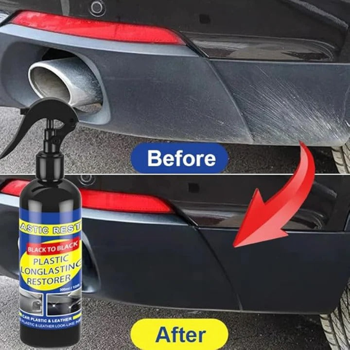 [Hometech] Car Trim Restorer Coating for Plastic, Vinyl, and Leather Surfaces