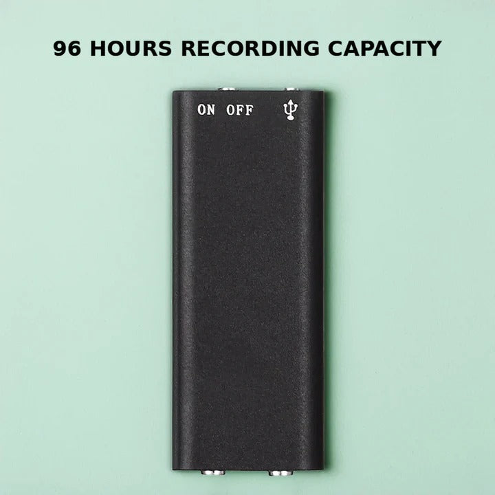 [Hometech] Compact Voice Activated Audio Recorder with Memory Storage