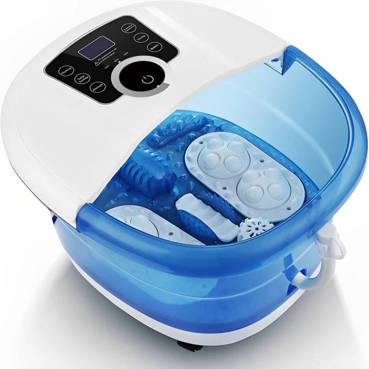 [Hometech] Foot Spa Massager with Heated Water and Bubble Jets
