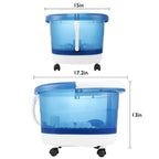 [Hometech] Foot Spa Massager with Heated Water and Bubble Jets