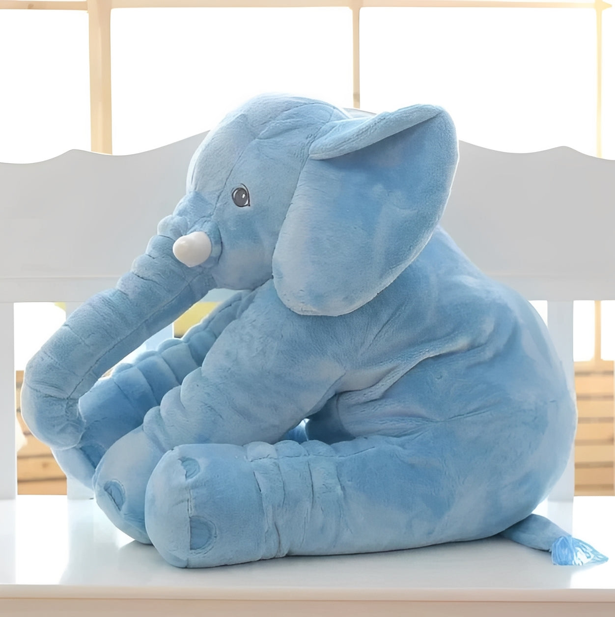 [Hometech] Plush Elephant Pillow with Soft Body Support for Infants