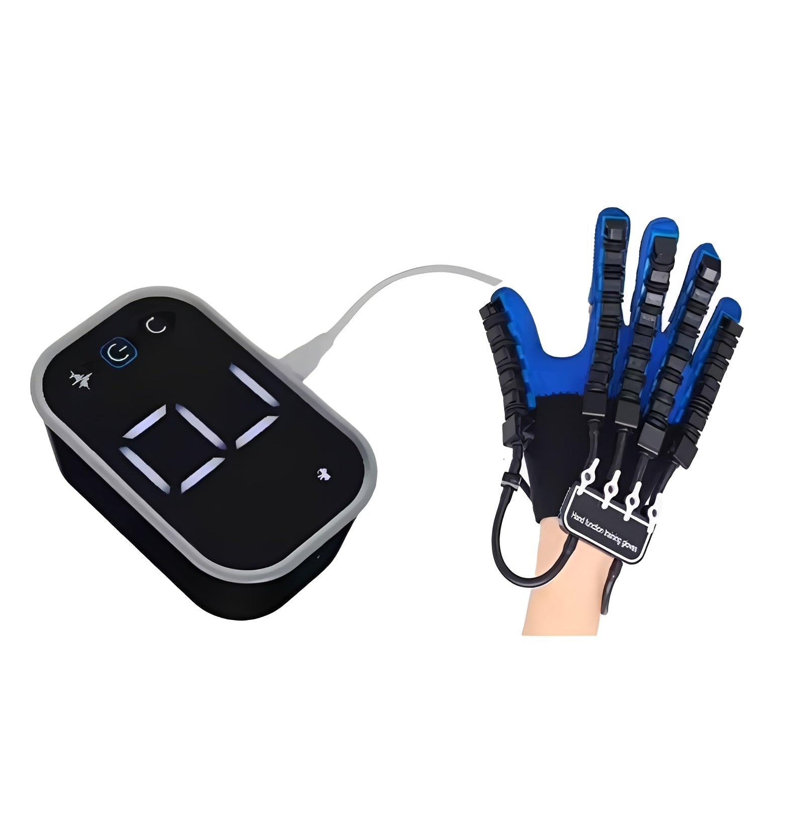 [Hometech] Pneumatic Hand Rehabilitation Glove, Finger Mobility Therapy Device