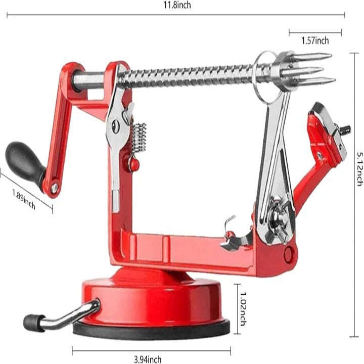 [Hometech] Stainless Steel Apple Peeler and Spiral Slicer for Kitchen Prep