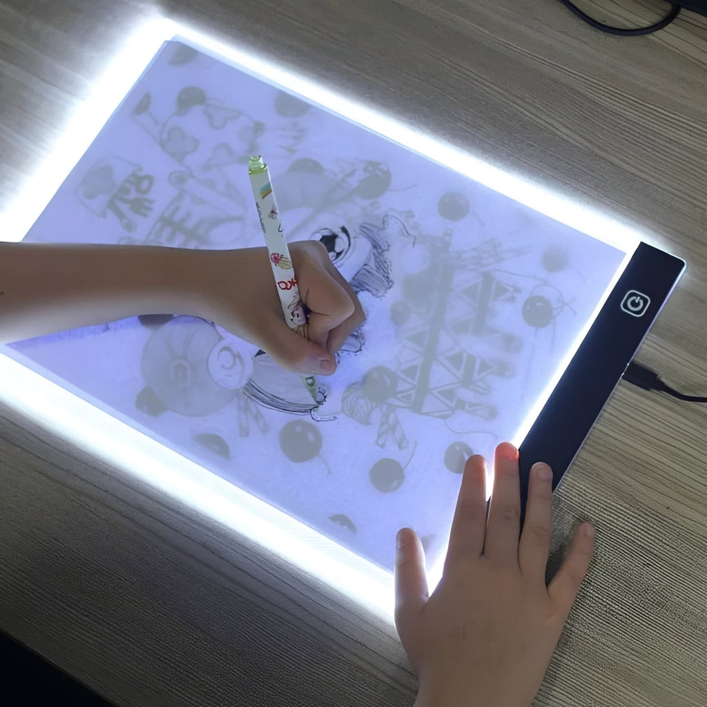 [Hometech] LED Tracing Light Pad with Adjustable Brightness for Drawing and Crafts