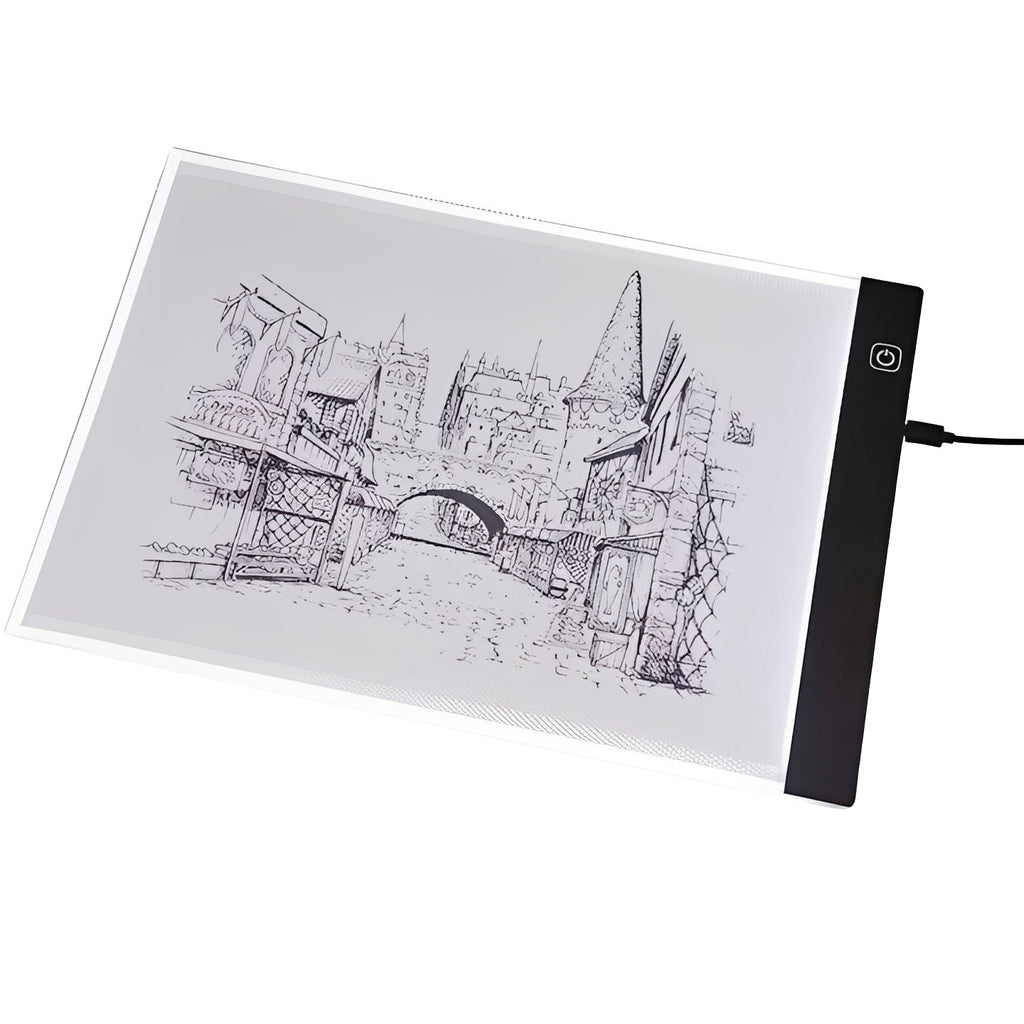[Hometech] LED Tracing Light Pad with Adjustable Brightness for Drawing and Crafts