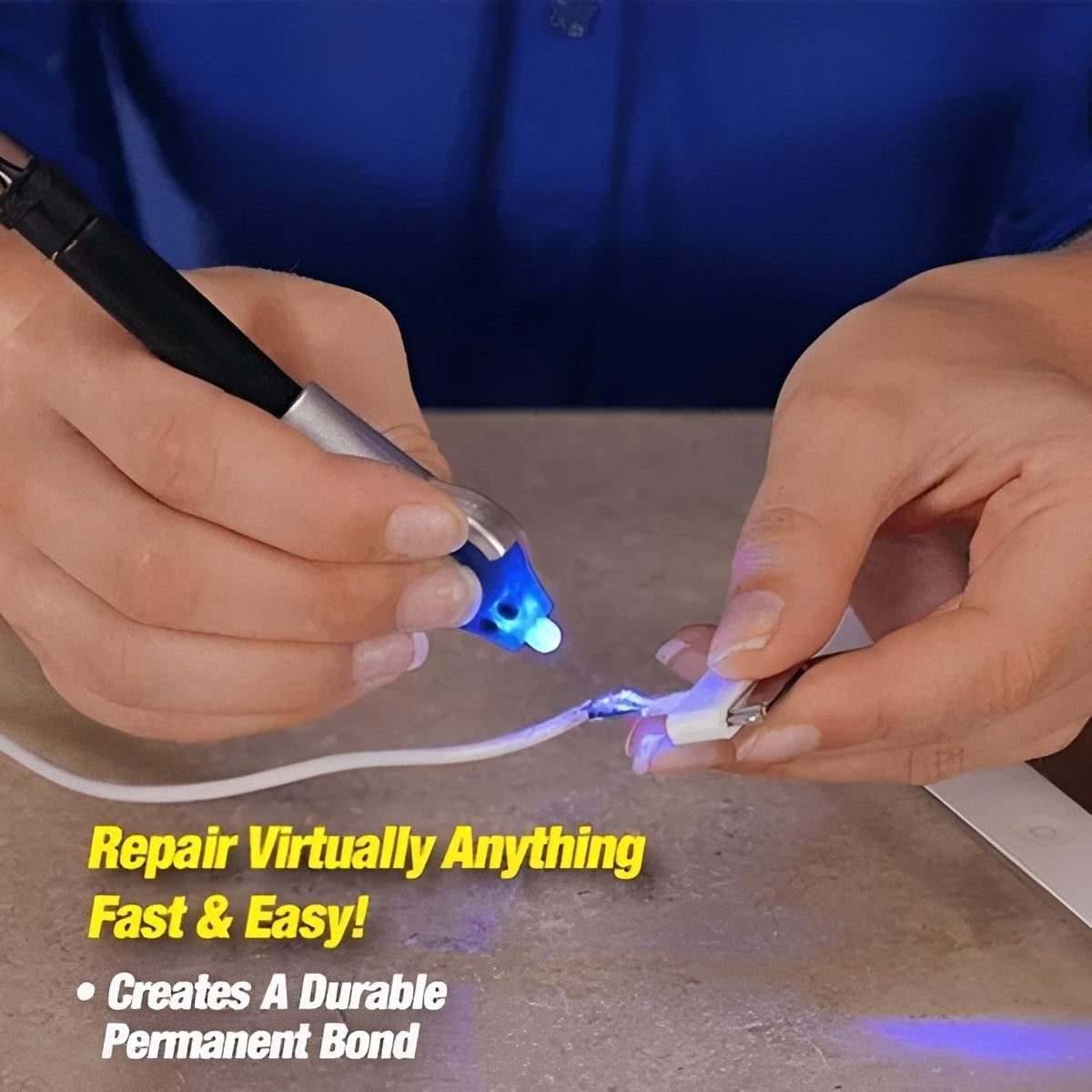 [Hometech] UV Activated Glue Pen for Fast Repairs and DIY Fixes
