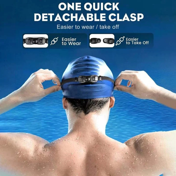 [Hometech] Anti Fog Swimming Goggles with Wide Angle Lens