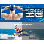 [Hometech] Anti Fog Swimming Goggles with Wide Angle Lens