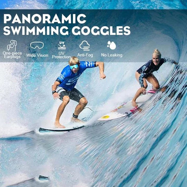 [Hometech] Anti Fog Swimming Goggles with Wide Angle Lens