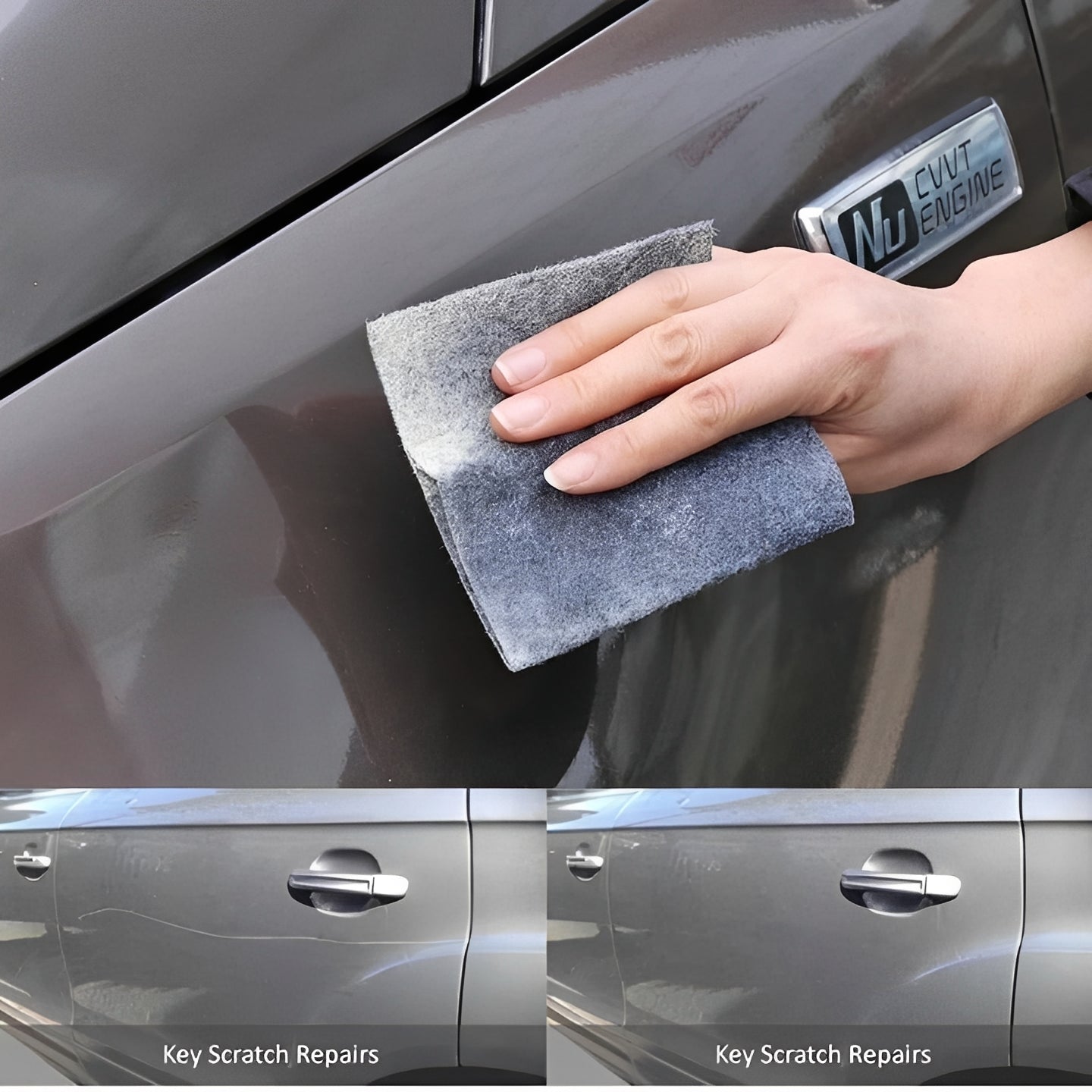 [Hometech] Nano Cloth for Car Surface Scratch Removal and Repair