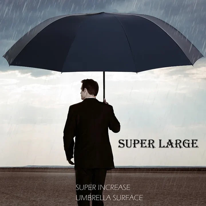 [Hometech] Extra Large Automatic Folding Umbrella with Wide Canopy Coverage