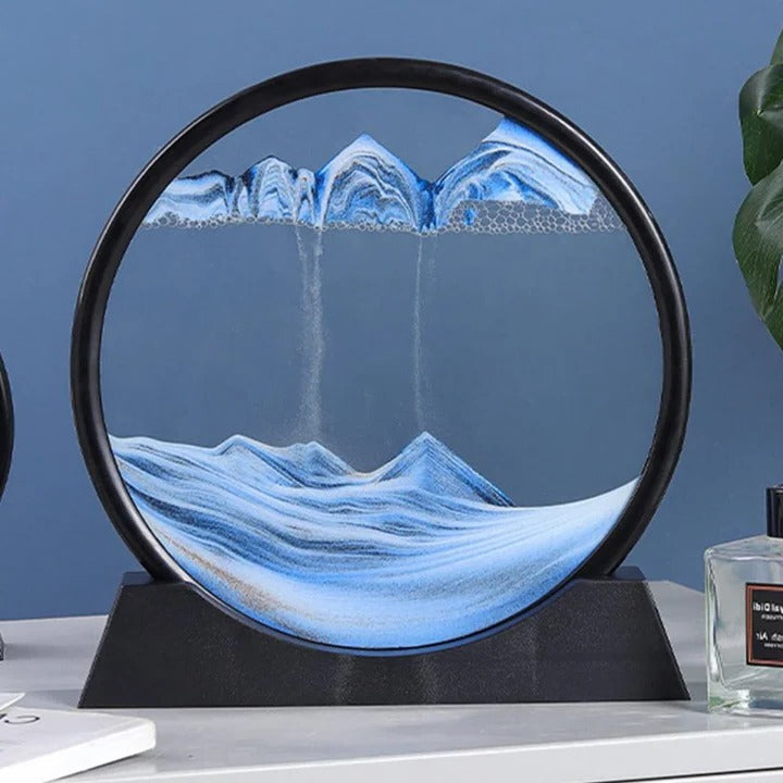 [Hometech] Dynamic Sandscape Art with Flowing Sand Motion