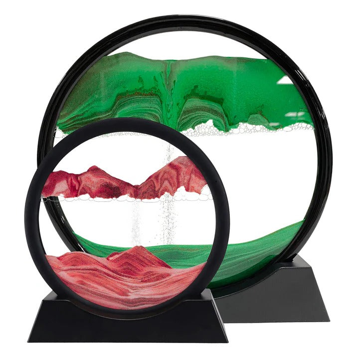 [Hometech] Dynamic Sandscape Art with Flowing Sand Motion