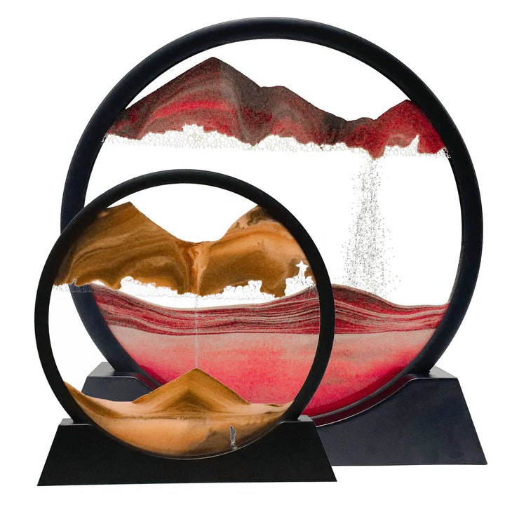 [Hometech] Dynamic Sandscape Art with Flowing Sand Motion