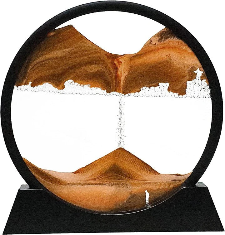 [Hometech] Dynamic Sandscape Art with Flowing Sand Motion