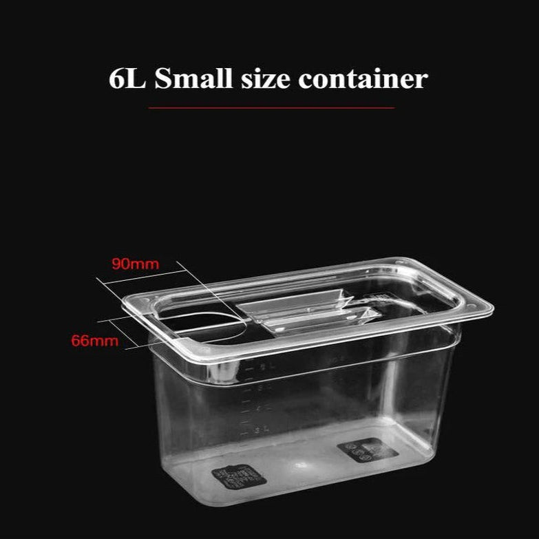 [Hometech] Sous Vide Cooking Container with Lid for Precision Temperature Control