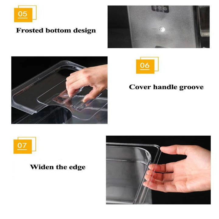 [Hometech] Sous Vide Cooking Container with Lid for Precision Temperature Control