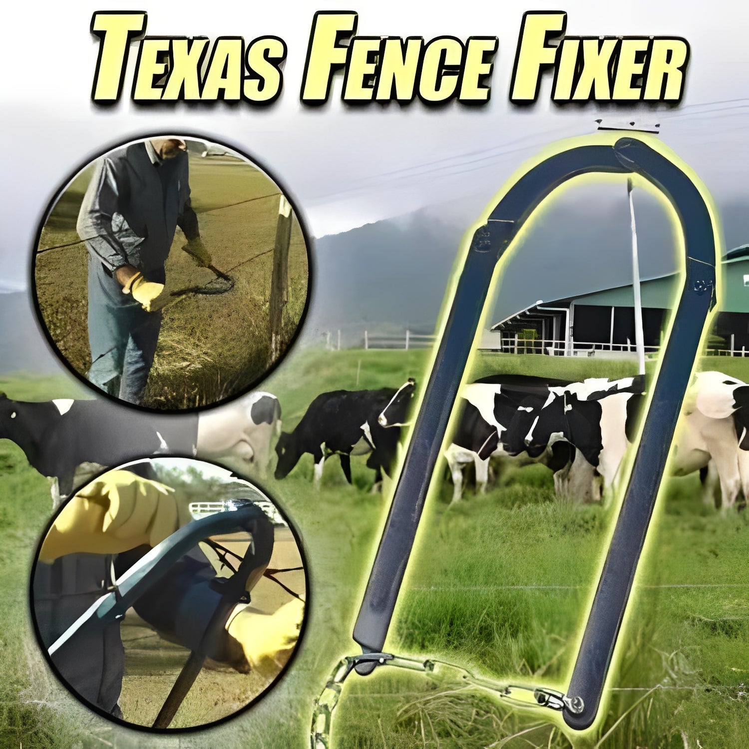 [Hometech] Fence Repair Tool for Texas Style Wire Fencing
