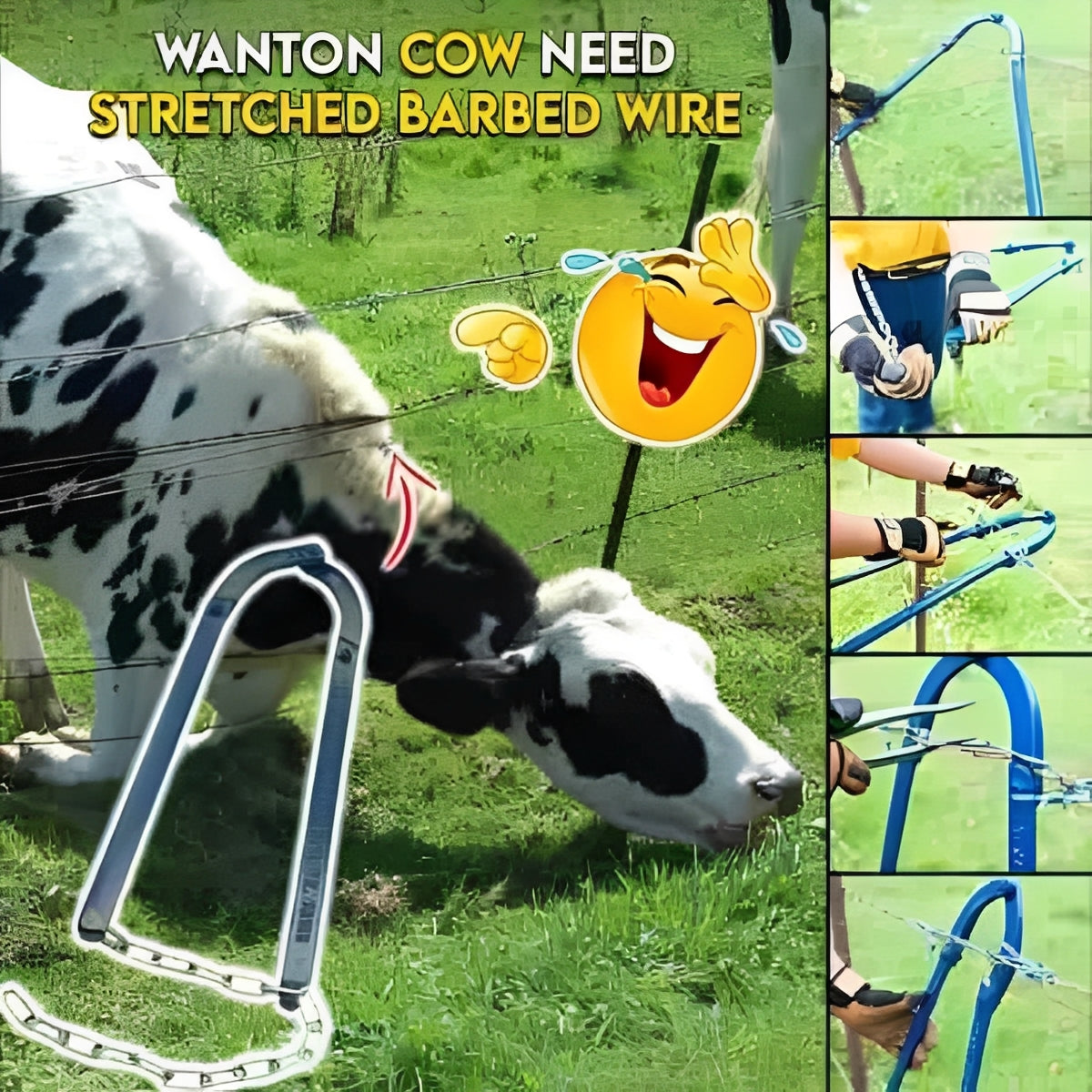 [Hometech] Fence Repair Tool for Texas Style Wire Fencing