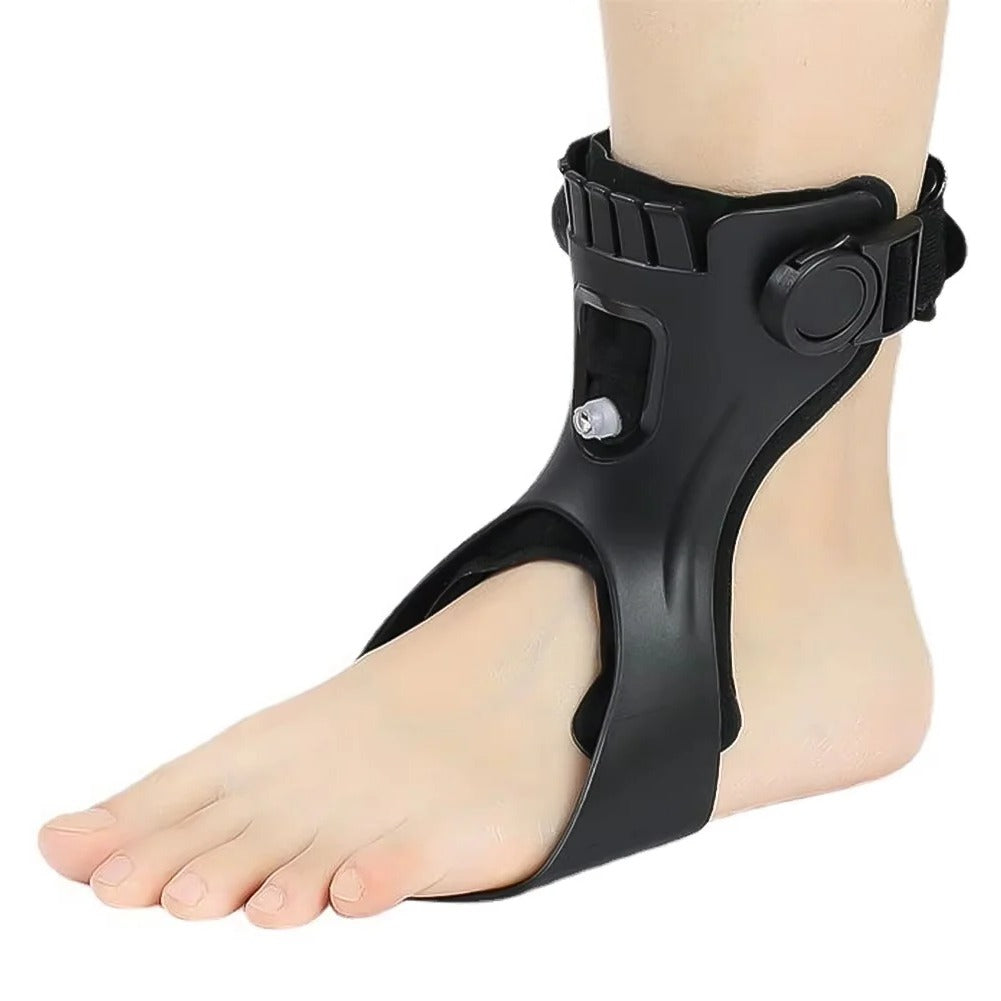 [Hometech] Adjustable Drop Foot Support Brace with Breathable Lining and Toe Lift