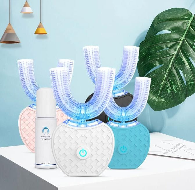 [Hometech] Ultrasonic Electric Toothbrush with Blue Light