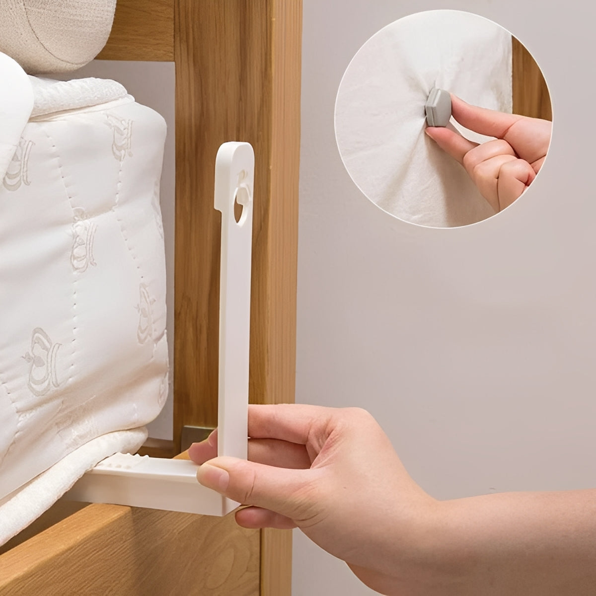 [Hometech] Bed Sheet Fastener Clips with Strong Grip Support