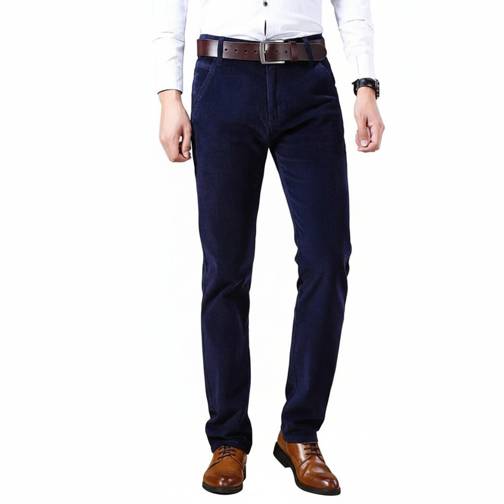 [Hometech] Men's Classic Corduroy Pants for Casual Wear