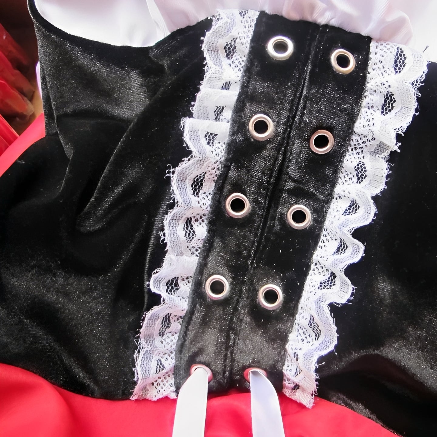 [Hometech] Little Red Hood Costume Dress for Women