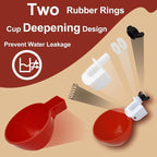 [Hometech] Automatic Chicken Waterer Set, Set of 10